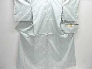 麻の葉模様織り出し本場白大島紬着物(5マルキ)